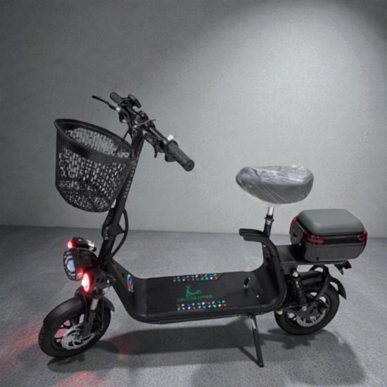 صورة سكوتر أبو سلة 12 – تصميم مريح مع إضاءة وشاشة